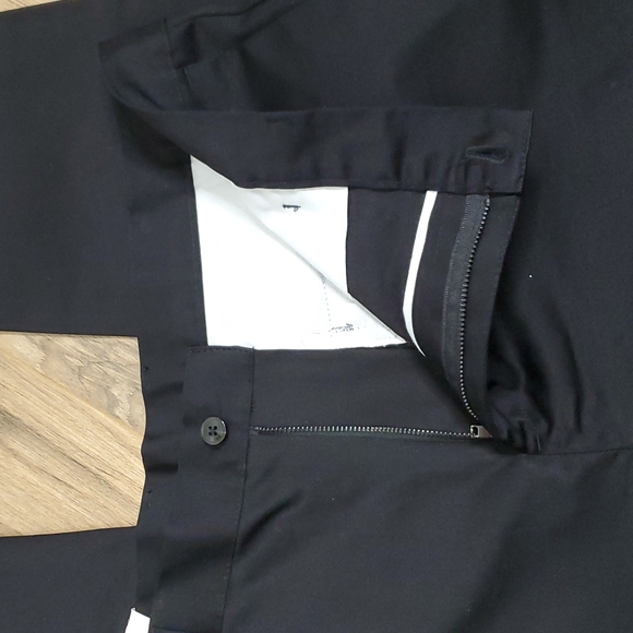 Zara Black Plus Size Cropped Fit Trouser Pants - Picture 4 of 12